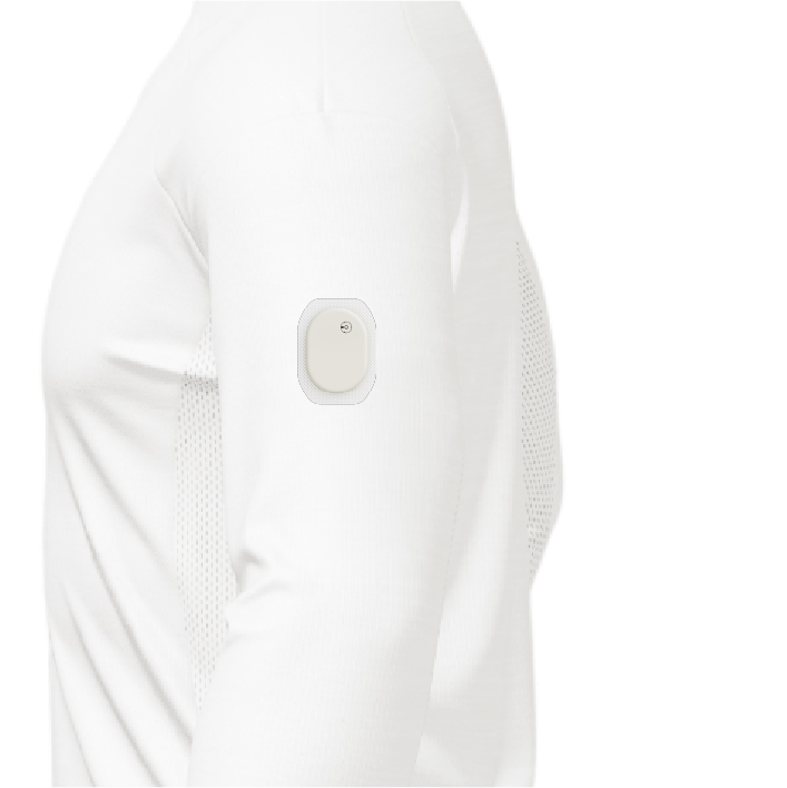 Instara-L1 sensor worn on the upper arm